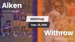 Matchup: Aiken vs. Withrow  2020