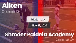 Matchup: Aiken vs. Shroder Paideia Academy  2020