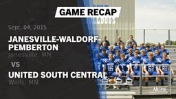 Recap: Janesville-Waldorf-Pemberton  vs. United South Central  2015