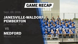Recap: Janesville-Waldorf-Pemberton  vs. Medford  2016