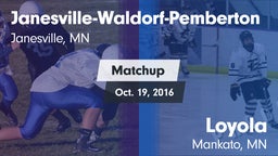 Matchup: Janesville-Waldorf-P vs. Loyola  2016