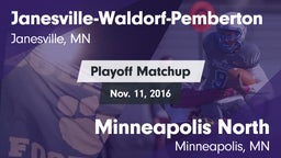 Matchup: Janesville-Waldorf-P vs. Minneapolis North  2016