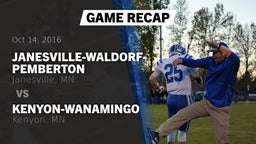 Recap: Janesville-Waldorf-Pemberton  vs. Kenyon-Wanamingo  2016