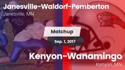 Matchup: Janesville-Waldorf-P vs. Kenyon-Wanamingo  2017