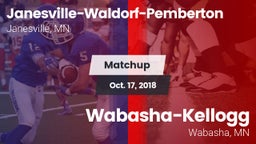 Matchup: Janesville-Waldorf-P vs. Wabasha-Kellogg  2018