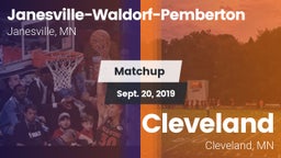 Matchup: Janesville-Waldorf-P vs. Cleveland  2019