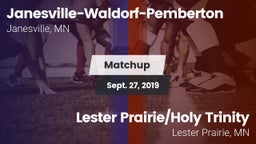 Matchup: Janesville-Waldorf-P vs. Lester Prairie/Holy Trinity  2019