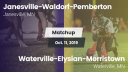 Matchup: Janesville-Waldorf-P vs. Waterville-Elysian-Morristown  2019