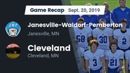 Recap: Janesville-Waldorf-Pemberton  vs. Cleveland  2019