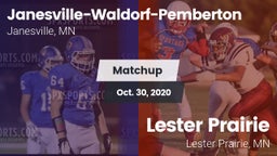 Matchup: Janesville-Waldorf-P vs. Lester Prairie  2020