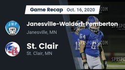 Recap: Janesville-Waldorf-Pemberton  vs. St. Clair  2020