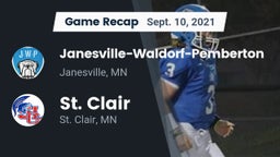 Recap: Janesville-Waldorf-Pemberton  vs. St. Clair  2021