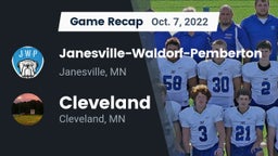 Recap: Janesville-Waldorf-Pemberton  vs. Cleveland  2022