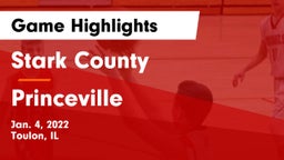 Stark County  vs Princeville Game Highlights - Jan. 4, 2022