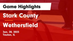 Stark County  vs Wethersfield  Game Highlights - Jan. 28, 2023