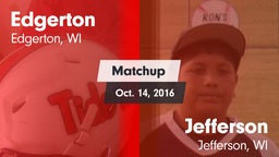 Matchup: Edgerton vs. Jefferson  2016