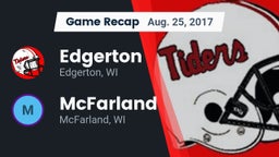 Recap: Edgerton  vs. McFarland  2017