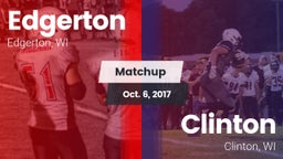 Matchup: Edgerton vs. Clinton  2017