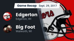 Recap: Edgerton  vs. Big Foot  2017