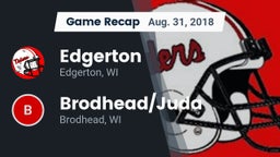 Recap: Edgerton  vs. Brodhead/Juda  2018