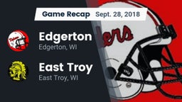 Recap: Edgerton  vs. East Troy  2018