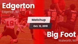 Matchup: Edgerton vs. Big Foot  2018
