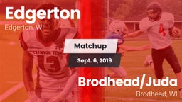 Matchup: Edgerton vs. Brodhead/Juda  2019