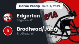 Recap: Edgerton  vs. Brodhead/Juda  2019