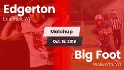 Matchup: Edgerton vs. Big Foot  2019
