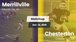 Matchup: Merrillville vs. Chesterton  2016
