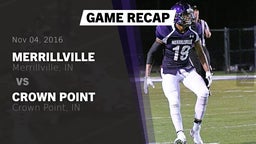 Recap: Merrillville  vs. Crown Point  2016