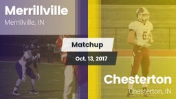 Matchup: Merrillville vs. Chesterton  2017