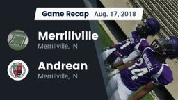 Recap: Merrillville  vs. Andrean  2018