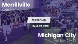 Matchup: Merrillville vs. Michigan City  2019