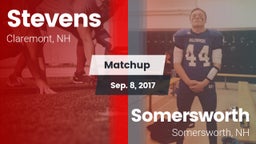 Matchup: Stevens vs. Somersworth  2017