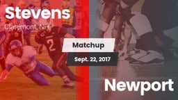 Matchup: Stevens vs. Newport  2017