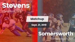 Matchup: Stevens vs. Somersworth  2018