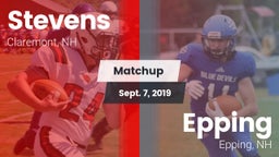 Matchup: Stevens vs. Epping  2019