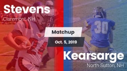 Matchup: Stevens vs. Kearsarge  2019