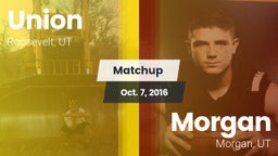 Matchup: Union vs. Morgan  2016