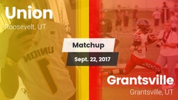 Matchup: Union vs. Grantsville  2017