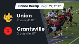 Recap: Union  vs. Grantsville  2017