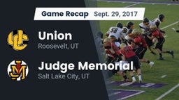 Recap: Union  vs. Judge Memorial  2017