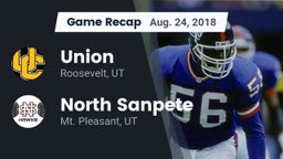 Recap: Union  vs. North Sanpete  2018