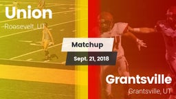 Matchup: Union vs. Grantsville  2018