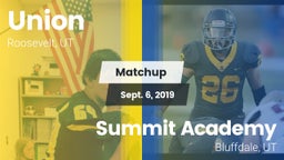 Matchup: Union vs. Summit Academy  2019