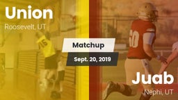 Matchup: Union vs. Juab  2019