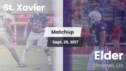 Matchup: St. Xavier High vs. Elder  2017