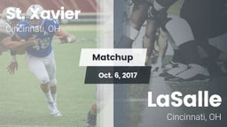 Matchup: St. Xavier High vs. LaSalle  2017