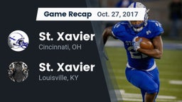Recap: St. Xavier  vs. St. Xavier  2017